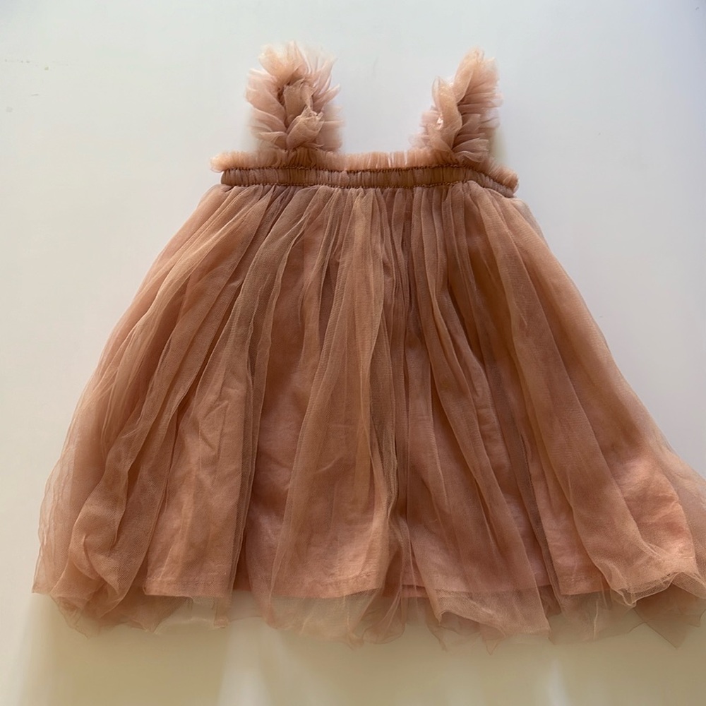 Pink tulle dress